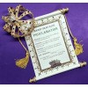 8 1/2 x 11 Mardi Gras Rolled Scroll Proclamation 8 1/2 x 11 Mardi Gras Rolled Scroll Proclamation